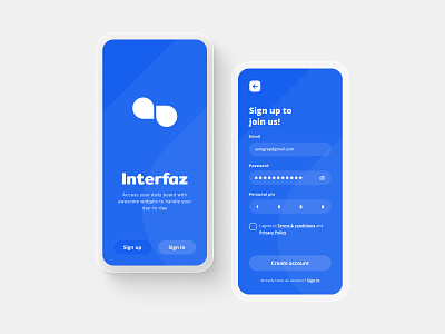 Daily UI Challenge #001 : Sign Up app dailyui design figma icon mobile typography ui ux