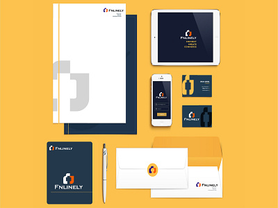 Fnlinely Logo design