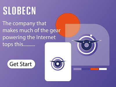 SLOBECN-Logo branding illustration