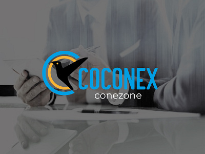 COCONEX- Mininal logo bird logo branding coconex coin logo creative logo design icon illustration logo logo design minimal modern logo vectbest