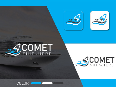 COMET-Ship logo branding