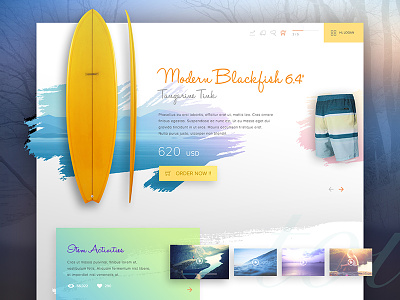 Playe clean colour colourful concept design interface minimal ui ux web website white