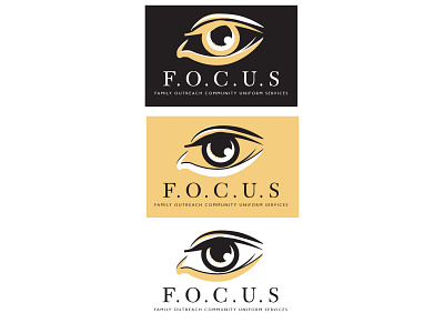 F.O.C.U.S Group Solutions Logo branding counseling design eye focus graphic art graphic design illustration logo logo a day logo design logo design branding
