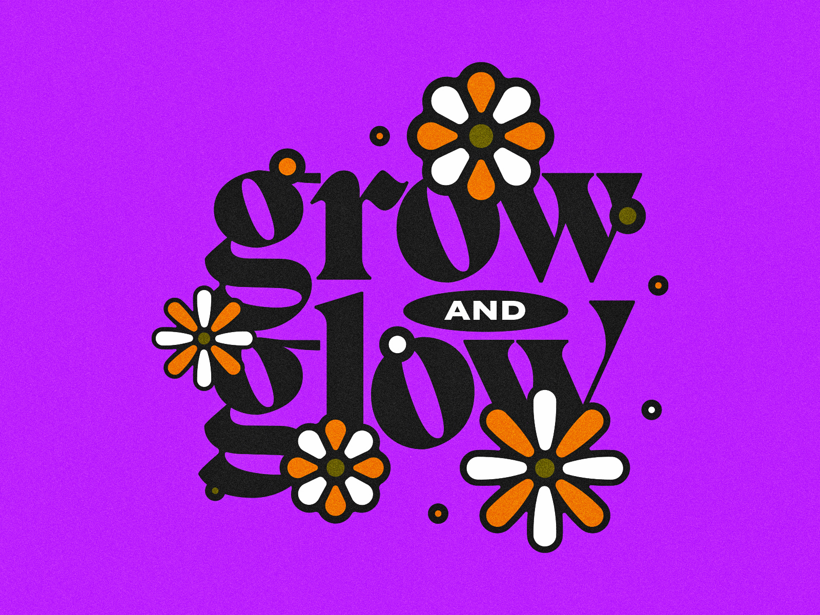 Grow & Glow. by Ruben Rodriguez on Dribbble