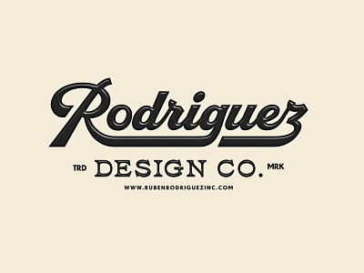 Rodriguez Design Co. badge design graphic design graphic design logo illustration lettering lockup logo text type typography ui