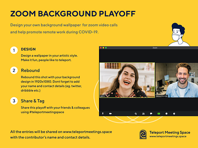 Zoom Background Playoff By Divyansh Patel Figma Community Advocate On Dribbble