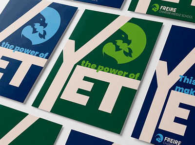 The Power of YET Posters design graphic design illustration