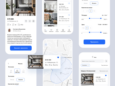 Real Estate App accomodation ar app ar filters button filter geolocation house map minimalism property property management real estate realestate realestateagent ui element ui elements virtual assistant virtual reality vr vr app
