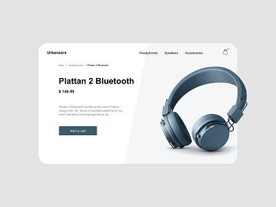 Landing page for Urbanears