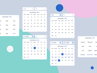 Calendar/Filter calendar calender components dailyui dashboard date date picker dates design system desktop filter icon months schedule ui cards ui elements ui ux week year
