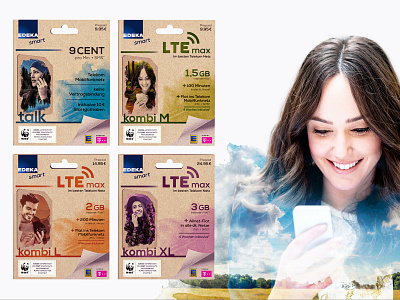 Product Design for EDEKA smart booth eco friendly fair internet natural pos system prepaid card product design renewable energy sim card supermarket sustainable t mobile telecom wwf