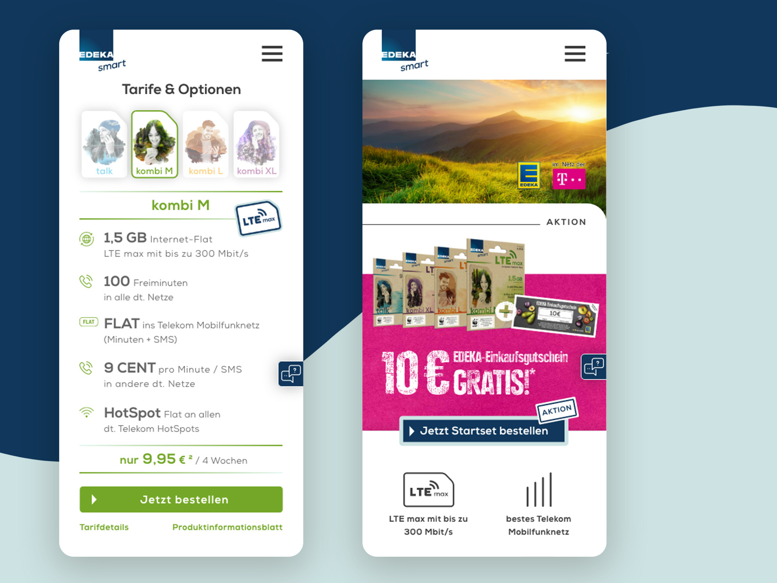 Webdesign Edeka Smart By Aenias Fritsch On Dribbble