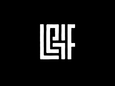 Bandlogo for Leif band logo brandidentity branding logo design music music logo musician typographic logo typography