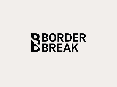 Random Logo "Border Break" break broder logo logo design logo design concept logo designer logos logotype