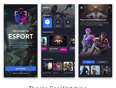 Gaming Mobile Application! app application esport gaming gaming app mobile app