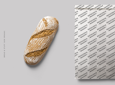 PATAGONIA BAKERY - BAGS bag design bags brand identity branding bread organic pattern sourdough wheat