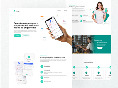 allpays design landingpage ui uidesign ux ux ui uxdesign website