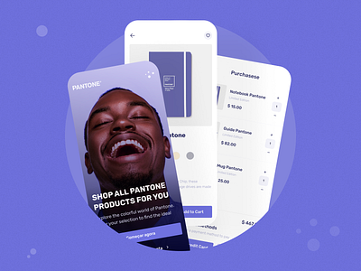 Ecommerce Pantone  - App Concept