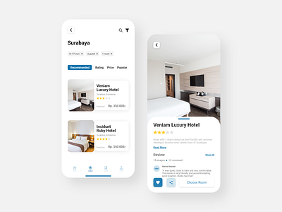 Hotel Booking Mobile App - Redesign