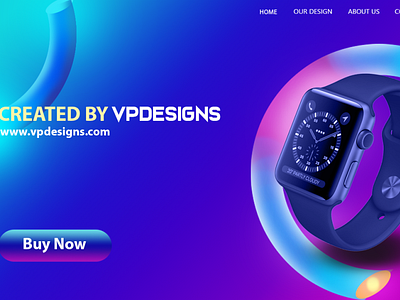 Website Watch Banner Design