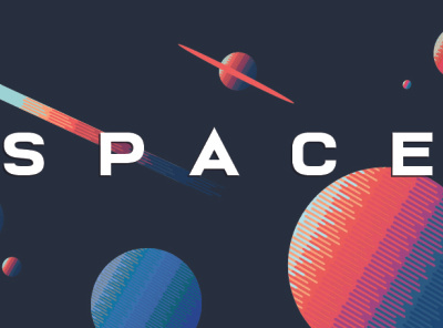 Space Illustration branding business businesscard card card design design icon illustration logo new