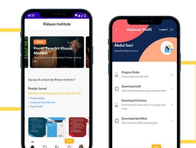 Aplikasi Ridwan Institute jurnal publikasi ridwaninstitute ui