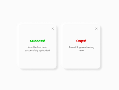 Alert Message | Neomorphism alert app branding dailyui design flash message illustration interface light message minimal mobile design mobile ui neomorphism trending ui ui design uidesign uiux