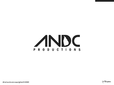 ANDC PRODUTIONS LOGO CONCEPT