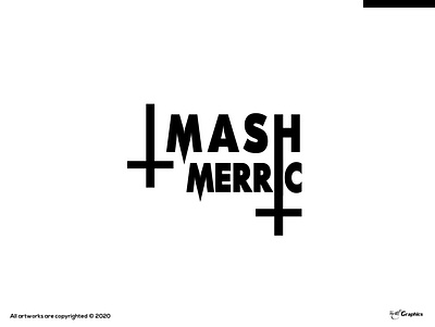 IMASH MERRIC MUSIC branding dayagraphics design event branding flat illustration illustrator logobrand logobranding logotype minimal vector