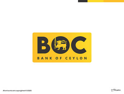 Bank Of Ceylon branding dayagraphics design illustration illustrator logobrand logobranding logotype minimal vector