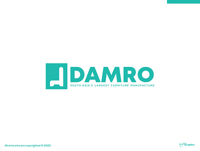 DAMRO branding dayagraphics design flat illustration illustrator logobrand logobranding logotype minimal