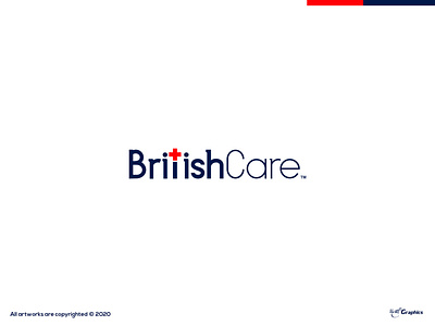 British Care logo branding daya dayagraphics design illustration illustrator logo logobrand logobranding logotype minimal