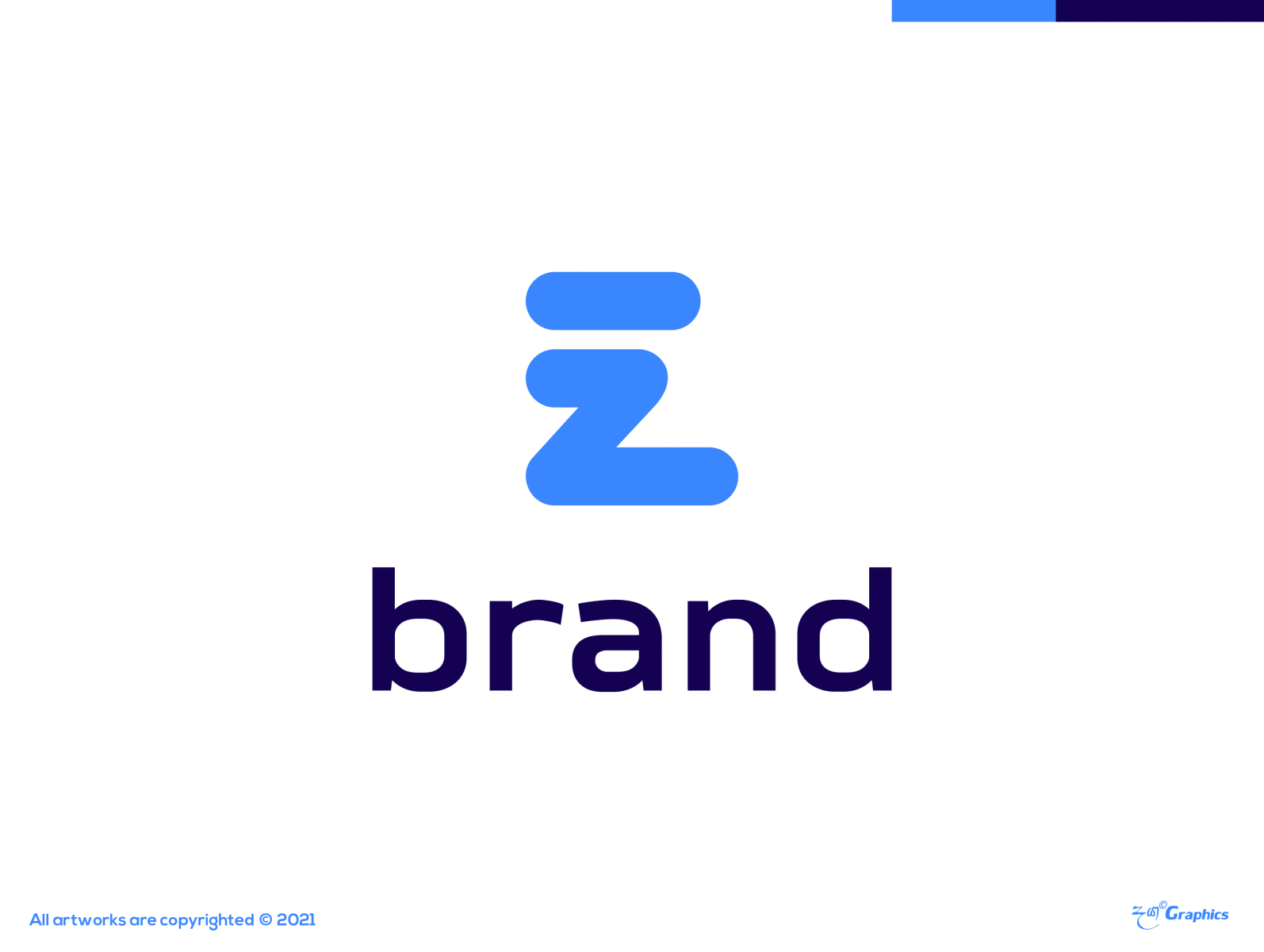 Lettermark E Branding concept