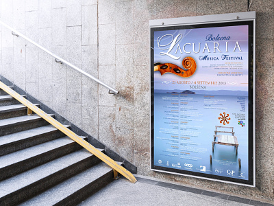 Lacuaria Music Festival design poster poster design
