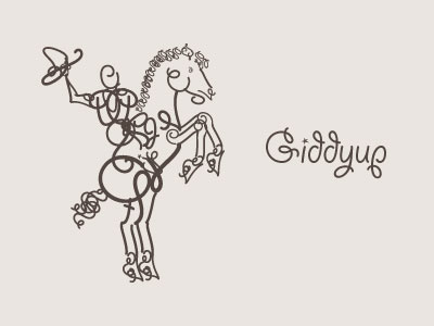 Playing with Letters: Giddyup