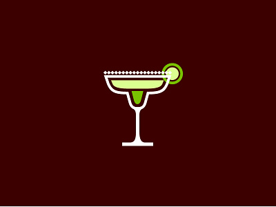Icon 7: Margarita challenge drinks icon illustration kneadle lime margarita