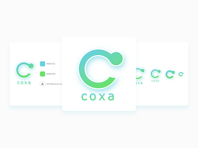 Coxa Logo Design design flat graphicdesign illustration logo logo designs logo graphic design logodesign logogram logotype