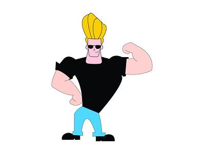 Johnny Bravo cartoon cartoon character character design characterdesign johnny bravo