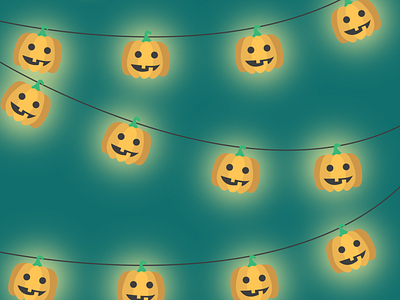 Pumpkin pattern (inktober 2019) digital art illustration illustration art pattern pattern art pumpkins