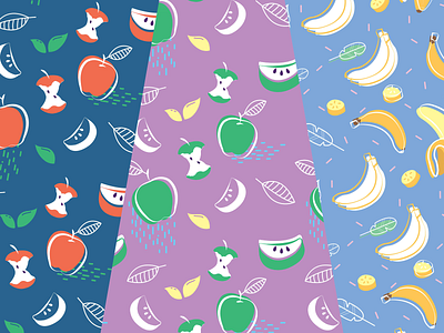 Fruity Wallpapers April fruit fruity illustration illustration art pattern pattern art studio ilonaa wallpaper wallpapers