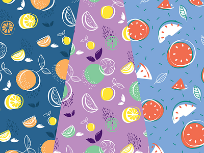 Fruity wallpapers April fruit fruity illustration illustrator pattern patterns studio ilonaa wallpapers