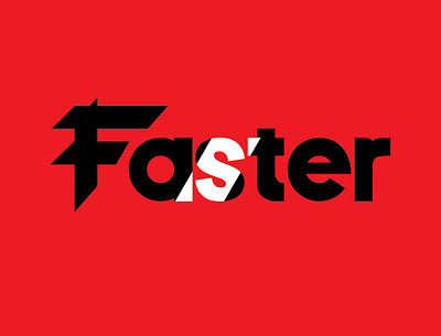 Logo for Faster logo logodesign