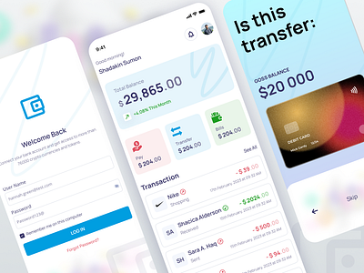 Banking App Design