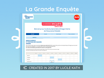 UI/UX Design - Enquête