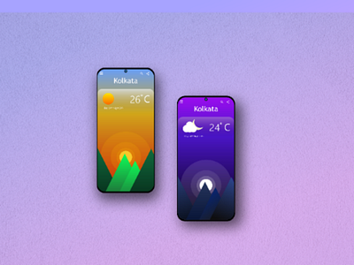 Weather app ui ux