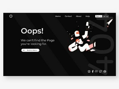 404 error page 404 404 design 404 error page ui xd