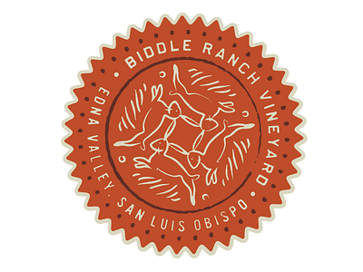 Biddle Ranch Vineyards Stamp