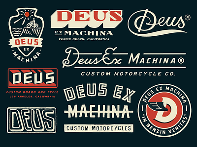 Neighborhood Studio - DXM Compilation apparel branding graphics identity illustration patches typography