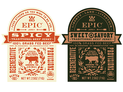Epic Packaging Exploration branding identity illustration labels packaging