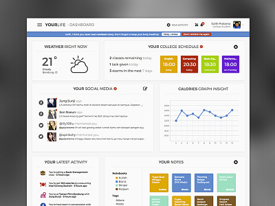 YourLife Dashboard